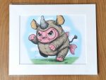 "Just a normal Rhino" - Print