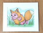"Just a normal fox" - Print