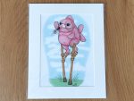 "Just a normal Flamingo" - Print